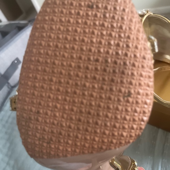 Dazzling Gold Crystal Women's 👠 heels - Picture 6 of 6